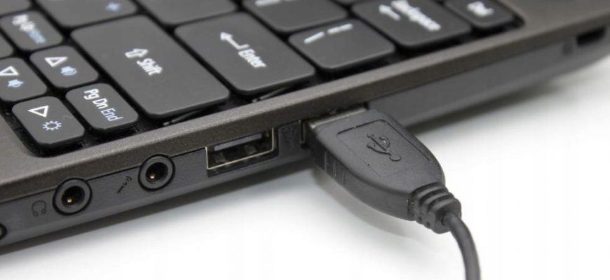 Не работает USB-порт на ноутбуке: решение
