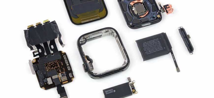 Разборка Apple Watch Series 6: возможности и ремонт