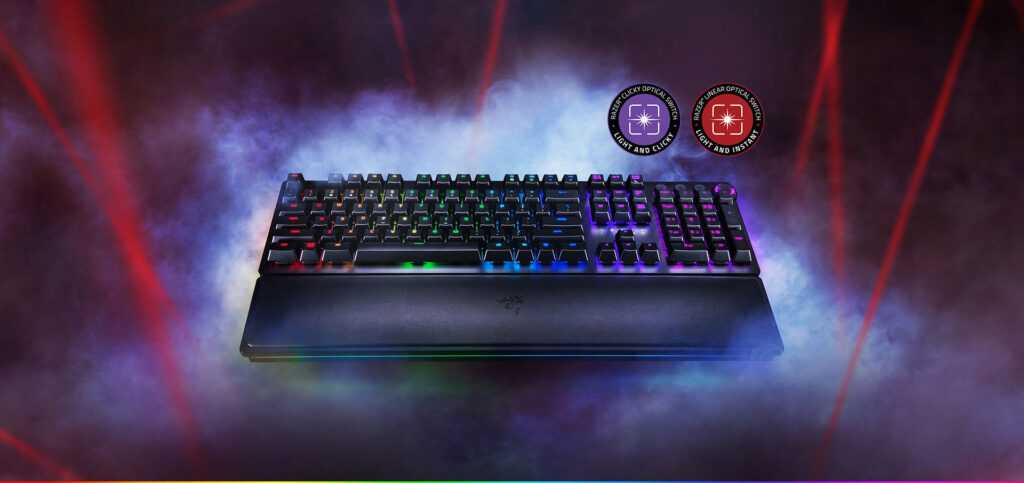 Razer Huntsman Elite: Лучшая игровая клавиатура с аналоговыми оптическими переключателями
