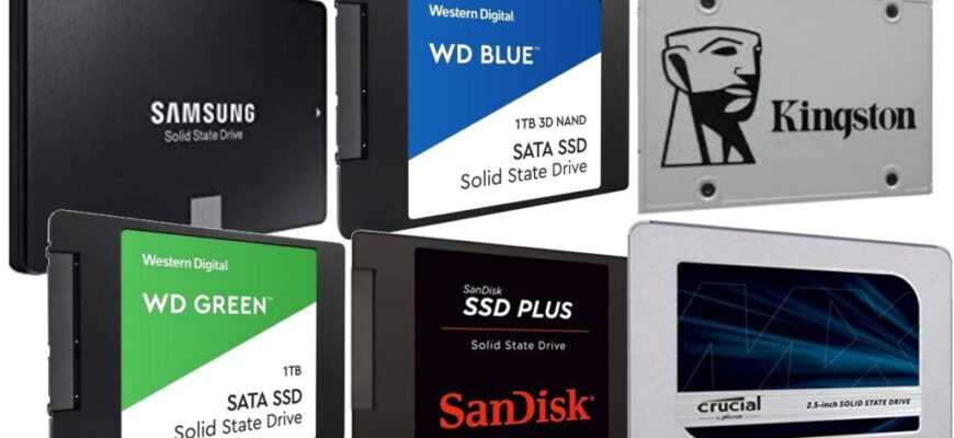 Обзор и сравнение SSD-накопителей: SATA, M.2, PCIe и NVMe